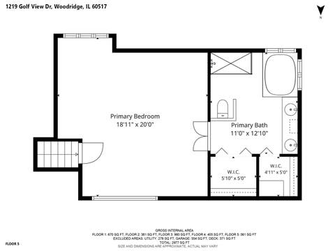 Tiny photo for 1219 Golf View Drive, Woodridge, IL 60517 (MLS # 12674819)