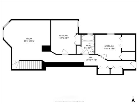 Tiny photo for 6209 S University Avenue #1, Chicago, IL 60637 (MLS # 12595448)