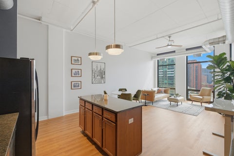 Tiny photo for 740 W Fulton Street #1203, Chicago, IL 60661 (MLS # 12708654)