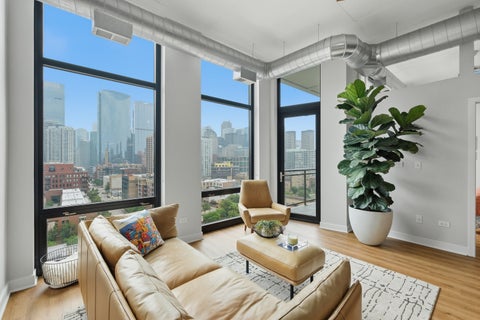 Tiny photo for 740 W Fulton Street #1203, Chicago, IL 60661 (MLS # 12708654)
