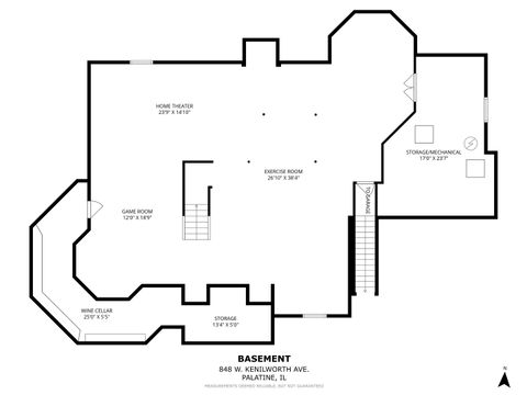 Tiny photo for 848 W Kenilworth Avenue, Palatine, IL 60067 (MLS # 12510522)