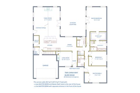 Tiny photo for 7845 Dana Way, Burr Ridge, IL 60527 (MLS # 12572313)