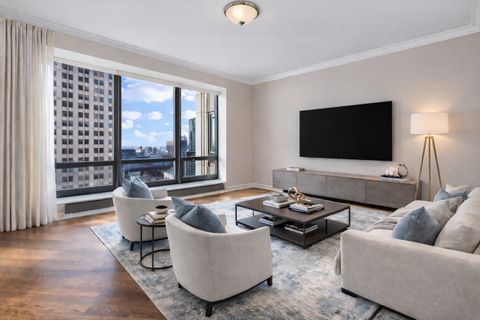 Tiny photo for 130 N Garland Court #3205, Chicago, IL 60602 (MLS # 12504237)