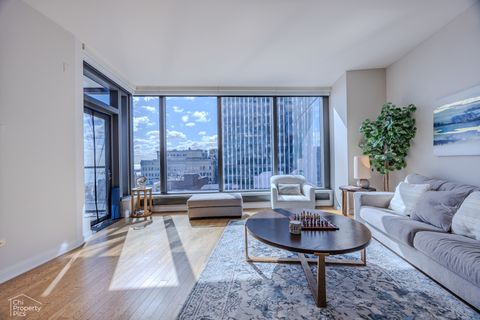 Tiny photo for 60 E Monroe Street #2403, Chicago, IL 60603 (MLS # 12580130)