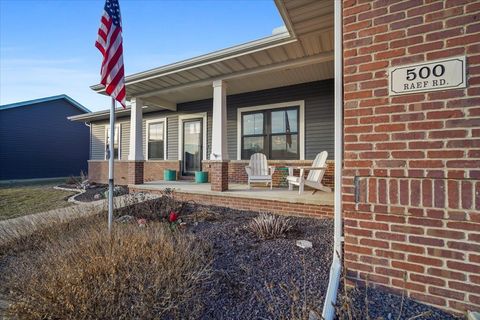 Tiny photo for 500 Raef Road, Downs, IL 61736 (MLS # 12564612)