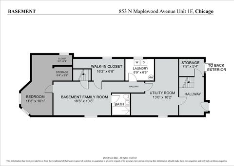 Tiny photo for 835 N Maplewood Avenue #1F, Chicago, IL 60622 (MLS # 12619802)