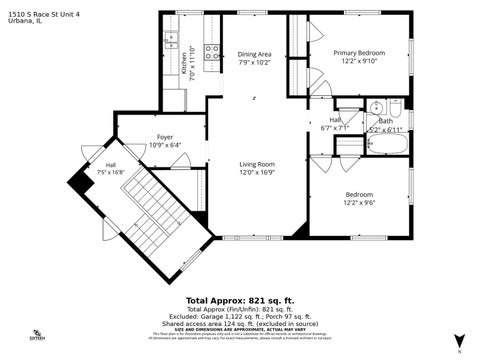 Tiny photo for 1510 S Race Street #4, Urbana, IL 61801 (MLS # 12762218)