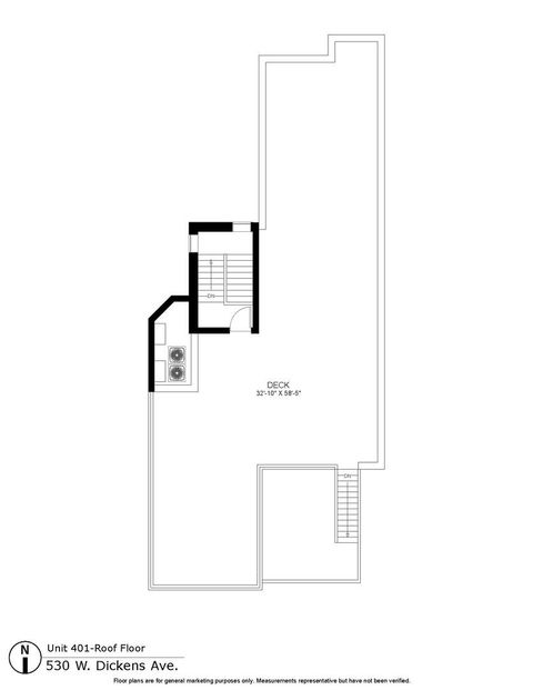 Tiny photo for 530 W Dickens Avenue #401, Chicago, IL 60614 (MLS # 12611012)