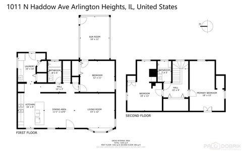 Tiny photo for 1011 N HADDOW Avenue, Arlington Heights, IL 60004 (MLS # 12748529)
