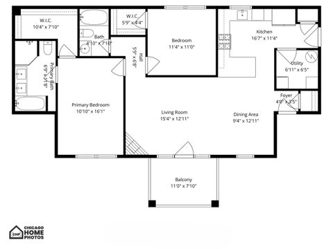 Tiny photo for 2144 W Schiller Street #E, Chicago, IL 60622 (MLS # 12611365)