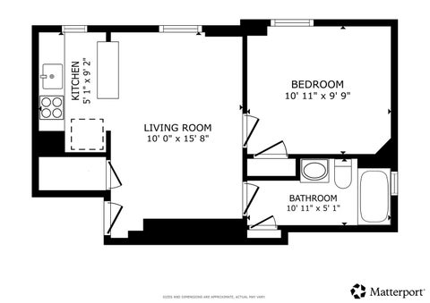Tiny photo for 20 E Goethe Street #206, Chicago, IL 60610 (MLS # 12730296)