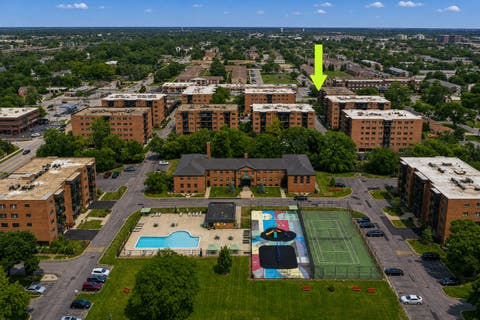 Tiny photo for 9332 Landings Lane #502, Des Plaines, IL 60016 (MLS # 12723935)