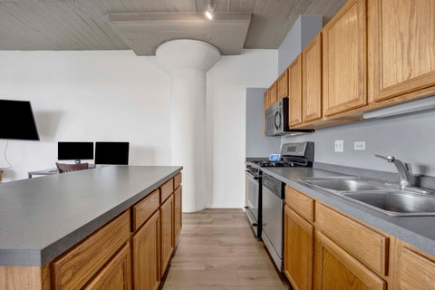 Tiny photo for 1525 S Sangamon Street #315P, Chicago, IL 60608 (MLS # 12752664)