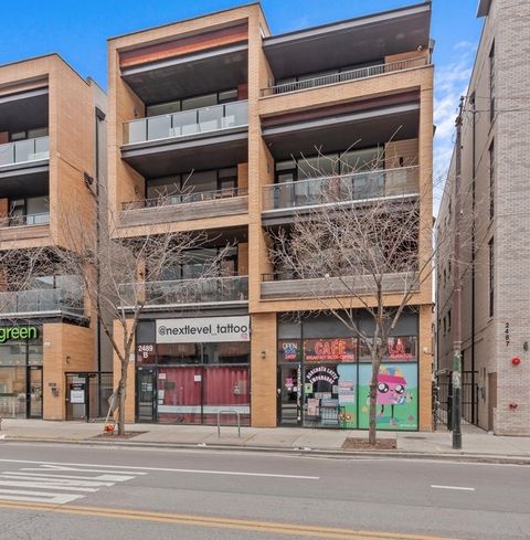 Photo of 2491 N Milwaukee Avenue #4S, Chicago, IL 60647 (MLS # 12593882)