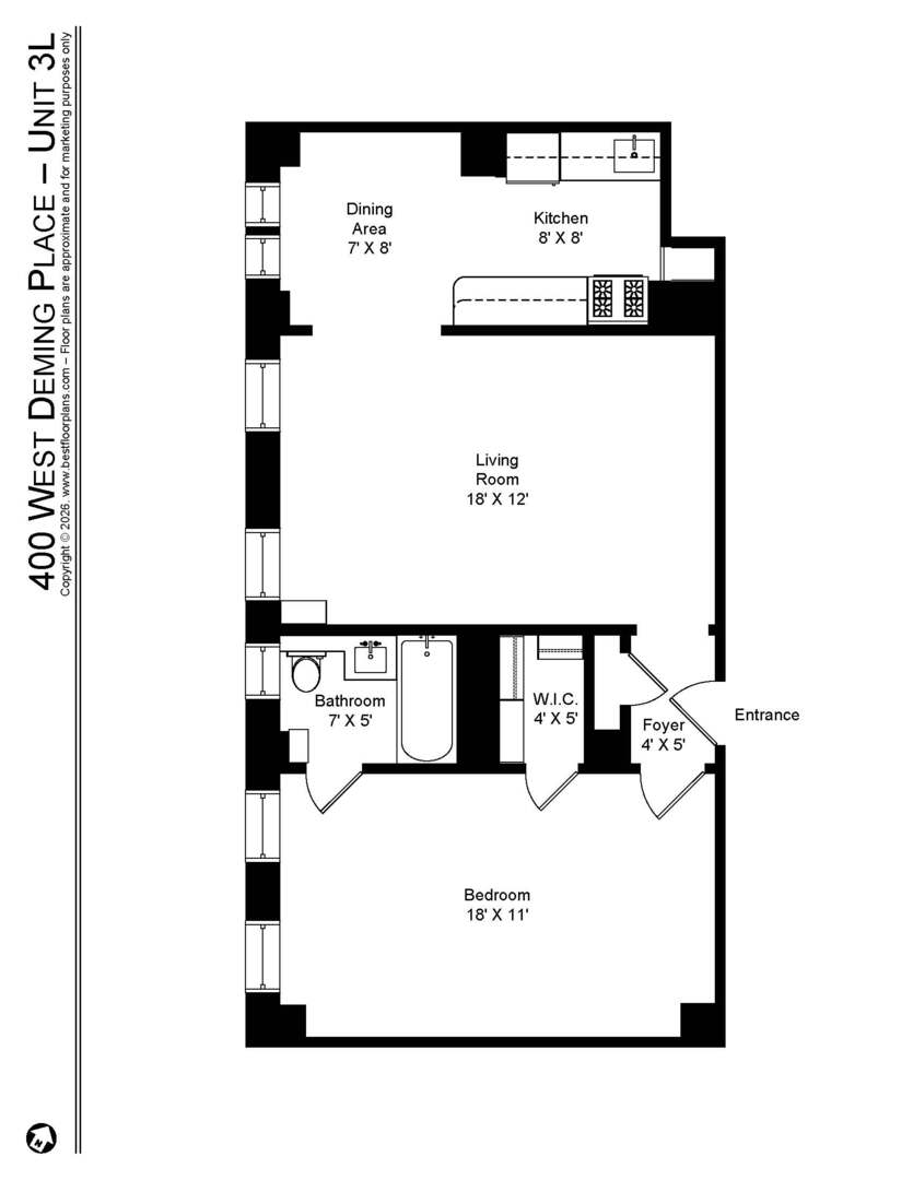 400 W Deming Place 3L