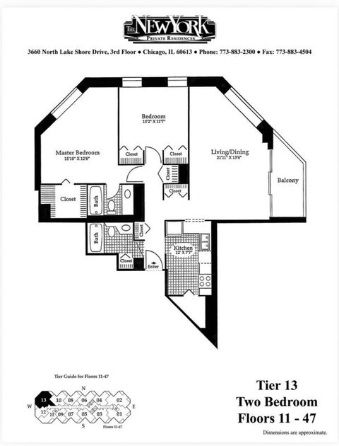 Tiny photo for 3660 N Lake Shore Drive #1613, Chicago, IL 60613 (MLS # 12610320)