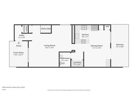 Tiny photo for 6295 Fremont Drive #6295, Hanover Park, IL 60133 (MLS # 12793575)