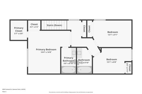 Tiny photo for 6295 Fremont Drive #6295, Hanover Park, IL 60133 (MLS # 12793575)