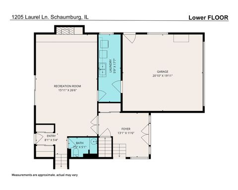 Tiny photo for 1205 Laurel Lane, Schaumburg, IL 60193 (MLS # 12519143)