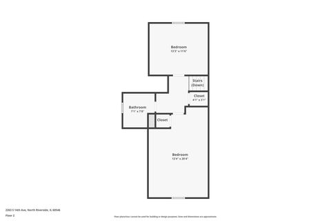 Tiny photo for 2263 S 14th Avenue, North Riverside, IL 60546 (MLS # 12644773)
