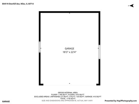 Tiny photo for 8049 N Overhill Avenue, Niles, IL 60714 (MLS # 12603684)