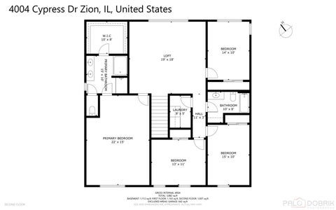 Tiny photo for 4004 Cypress Drive, Zion, IL 60099 (MLS # 12626547)