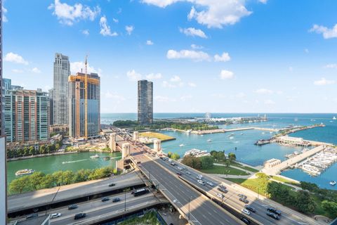 Tiny photo for 211 N Harbor Drive #1609, Chicago, IL 60601 (MLS # 12484100)