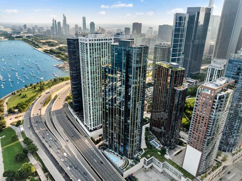 Tiny photo for 211 N Harbor Drive #1609, Chicago, IL 60601 (MLS # 12484100)