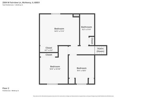 Tiny photo for 2504 W Fairview Lane, McHenry, IL 60051 (MLS # 12723648)