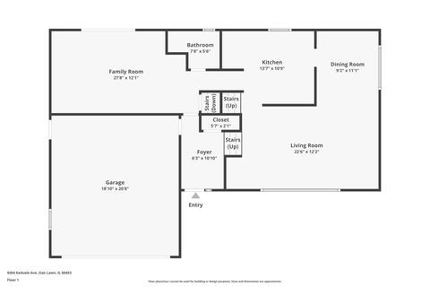 Tiny photo for 9204 Kedvale Avenue, Oak Lawn, IL 60453 (MLS # 12591432)