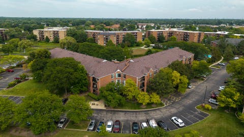 Tiny photo for 815 Leicester Road #312A, Elk Grove Village, IL 60007 (MLS # 12728828)