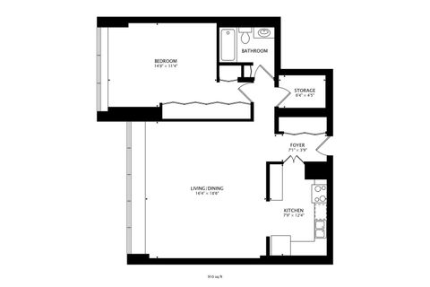 Tiny photo for 2800 N Lake Shore Drive #414, Chicago, IL 60657 (MLS # 12604424)