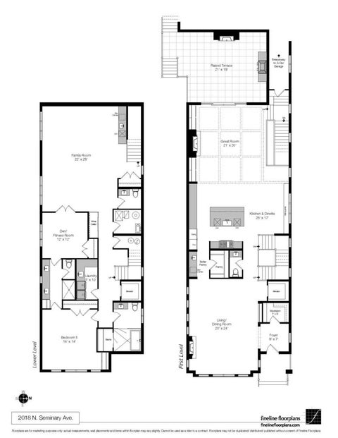 Tiny photo for 2018 N Seminary Avenue, Chicago, IL 60614 (MLS # 12743394)