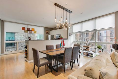 Tiny photo for 664 N PEORIA Street #N, Chicago, IL 60642 (MLS # 12545606)