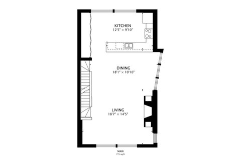 Tiny photo for 664 N PEORIA Street #N, Chicago, IL 60642 (MLS # 12545606)