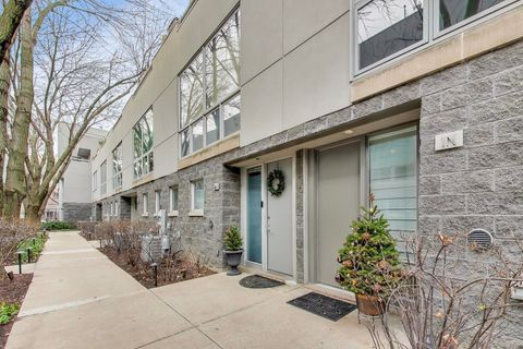 Tiny photo for 664 N PEORIA Street #N, Chicago, IL 60642 (MLS # 12545606)
