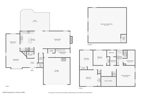 Tiny photo for 18106 W Hampshire Drive, Gurnee, IL 60031 (MLS # 12730286)