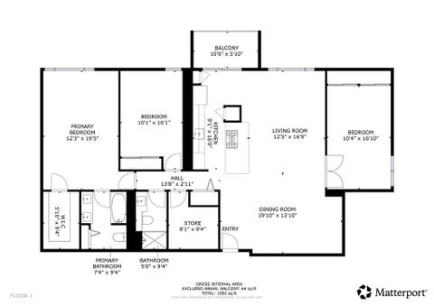 Tiny photo for 701 FORUM Square #210, Glenview, IL 60025 (MLS # 12695088)