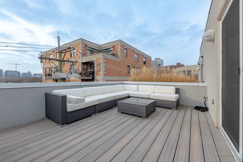 Tiny photo for 663 N Sangamon Street #3S, Chicago, IL 60642 (MLS # 12569693)