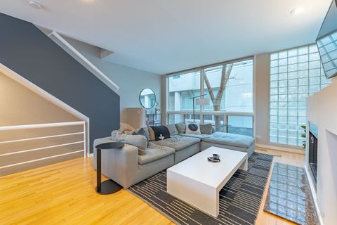 Tiny photo for 663 N Sangamon Street #3S, Chicago, IL 60642 (MLS # 12569693)