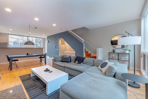 Tiny photo for 663 N Sangamon Street #3S, Chicago, IL 60642 (MLS # 12569693)