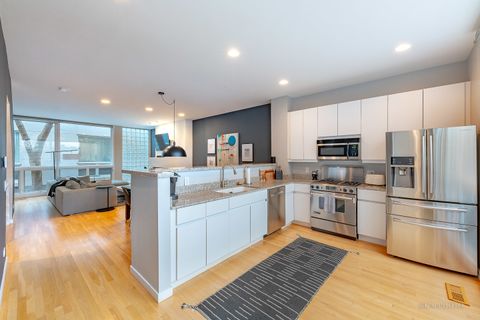 Tiny photo for 663 N Sangamon Street #3S, Chicago, IL 60642 (MLS # 12569693)