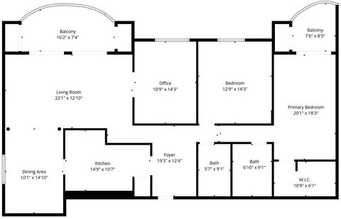 Tiny photo for 1405 E Central Road #222C, Arlington Heights, IL 60005 (MLS # 12579191)