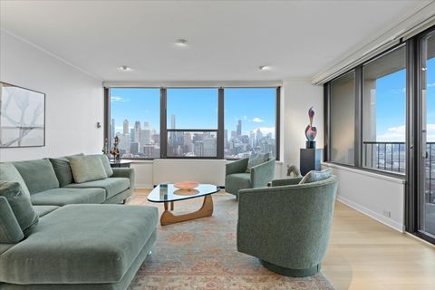 Tiny photo for 1560 N Sandburg Terrace #4301-4303, Chicago, IL 60610 (MLS # 12580783)