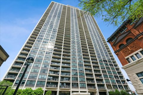 Photo of 1560 N Sandburg Terrace #4301-4303, Chicago, IL 60610 (MLS # 12580783)