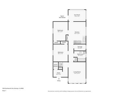 Tiny photo for 1643 Kenilworth Avenue, Berwyn, IL 60402 (MLS # 12657794)