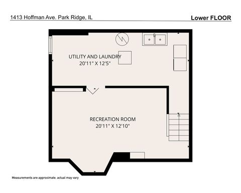 Tiny photo for 1413 Hoffman Avenue, Park Ridge, IL 60068 (MLS # 12517076)