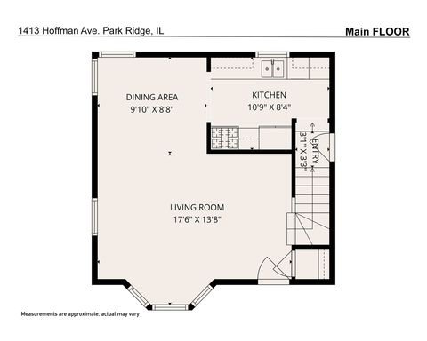 Tiny photo for 1413 Hoffman Avenue, Park Ridge, IL 60068 (MLS # 12517076)