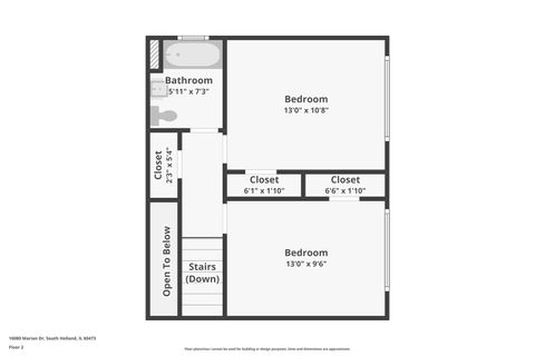 Tiny photo for 16080 Marion Drive, South Holland, IL 60473 (MLS # 12606488)