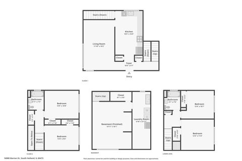 Tiny photo for 16080 Marion Drive, South Holland, IL 60473 (MLS # 12606488)